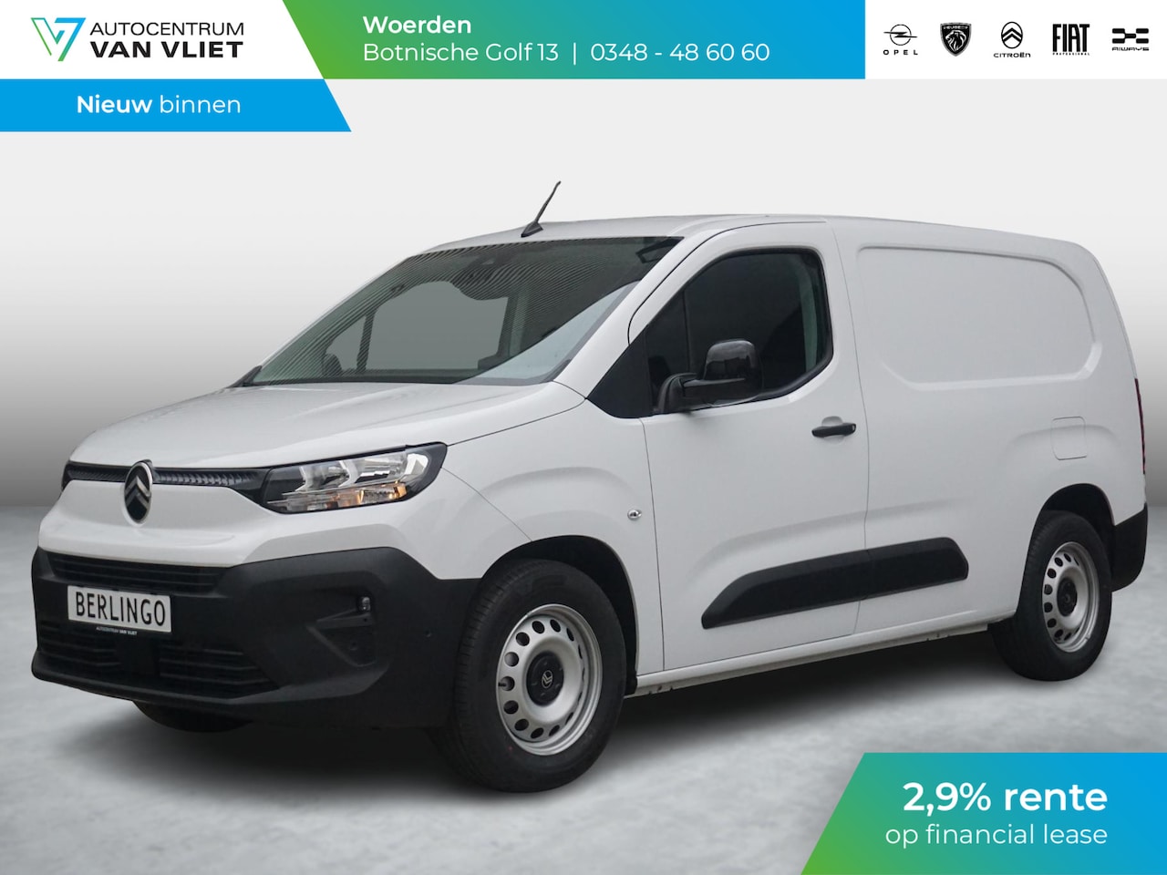 Citroën ë-Berlingo - L2 50 kWh | 2,9% rente | navi incl. Apple Carplay | 2x camera | parkeersensoren voor/achte - AutoWereld.nl