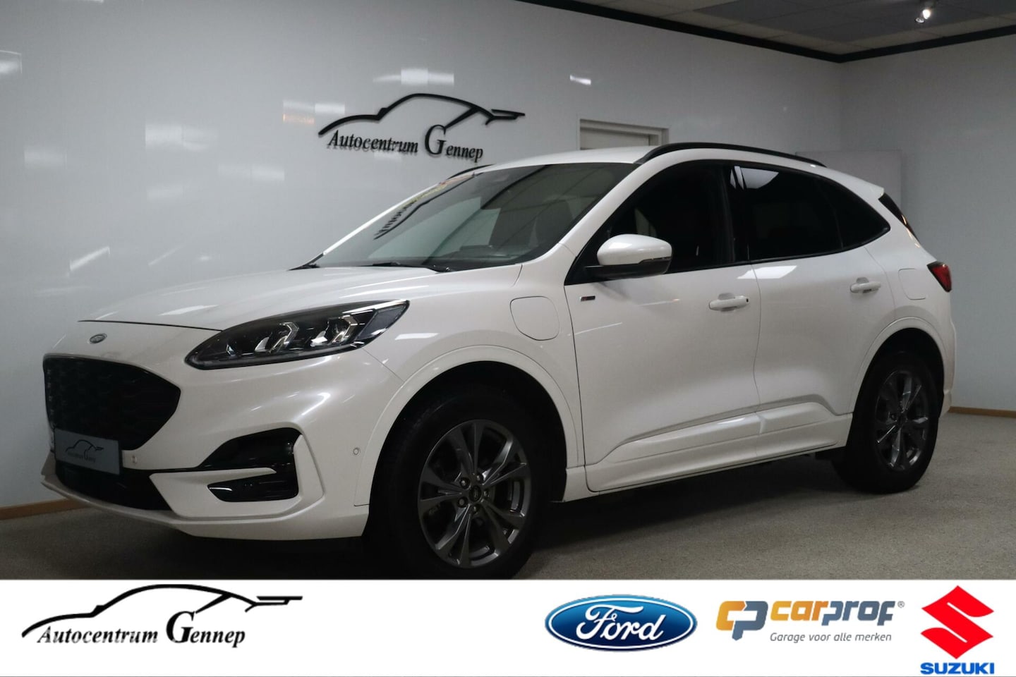 Ford Kuga - 2.5 PHEV ST-Line | Platinum White | - AutoWereld.nl