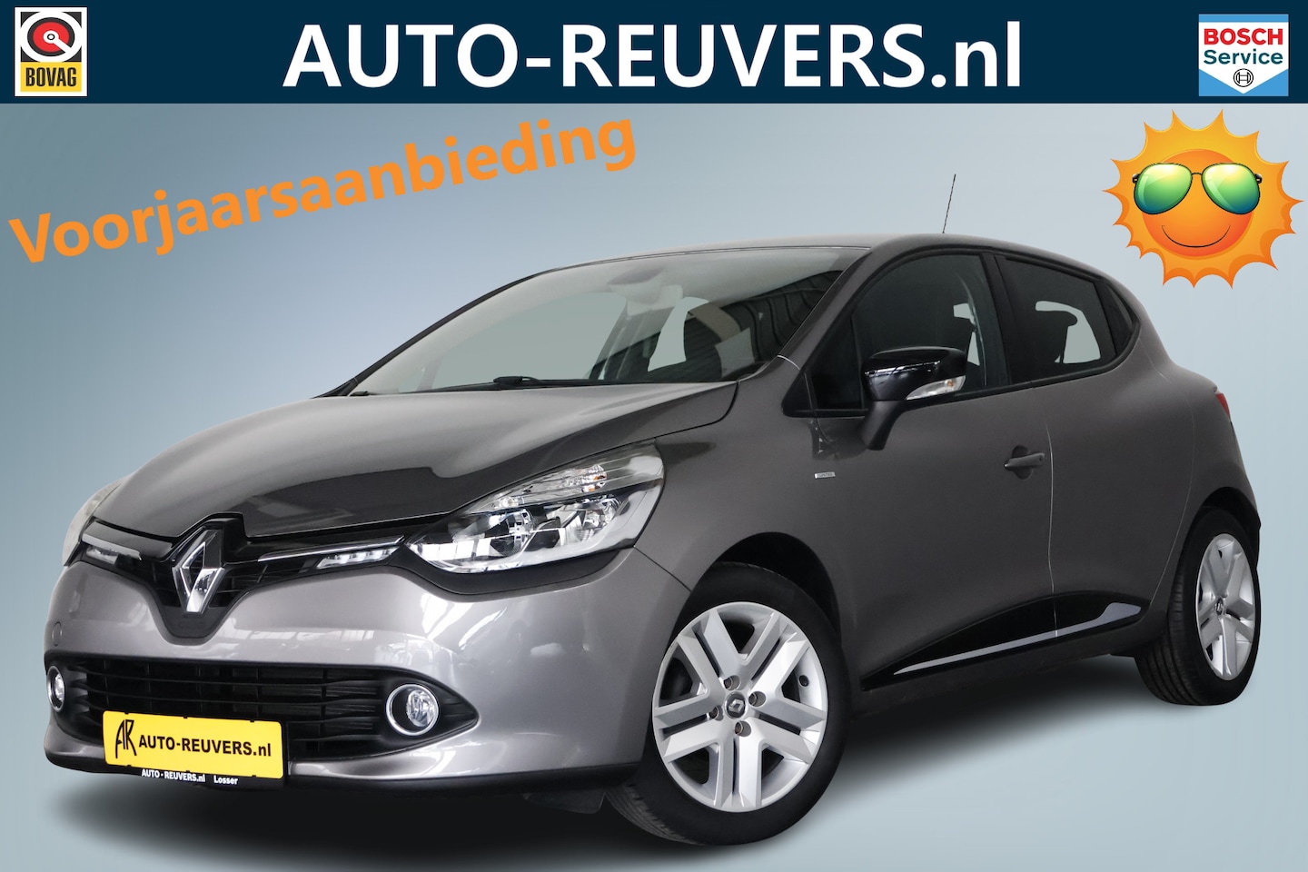 Renault Clio - 1.2 16V / Navi / Airco / Cruisecontrol / Bluetooth - AutoWereld.nl