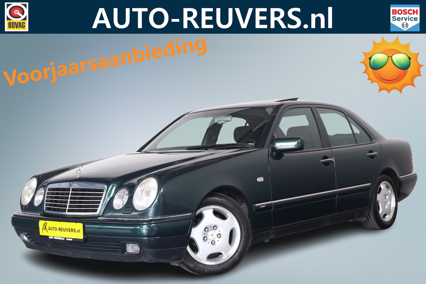 Mercedes-Benz E-klasse - 230 Avantgarde VOOR DE LIEFHEBBER / Airco / Schuifdak - AutoWereld.nl