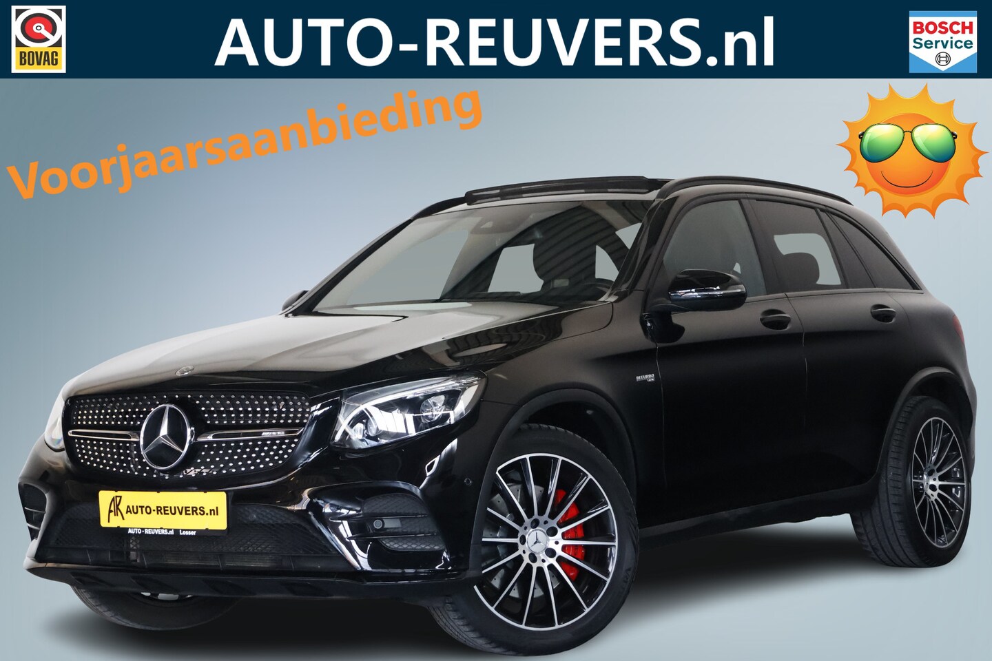 Mercedes-Benz GLC-klasse - AMG 43 4MATIC / Opendak / Burmester / Cam / Leder / LED - AutoWereld.nl