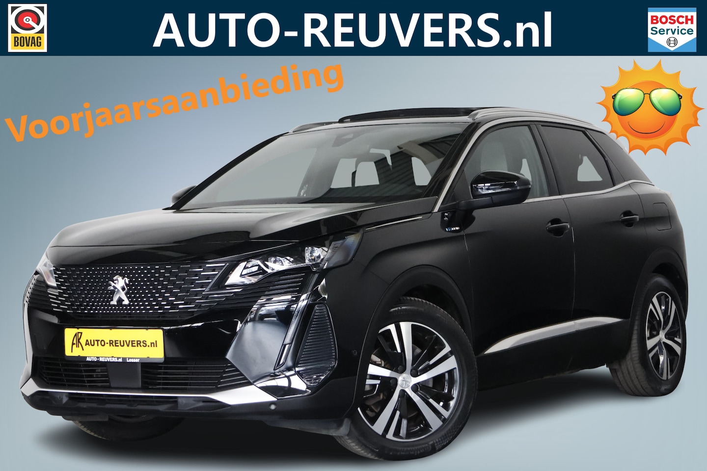 Peugeot 3008 - 1.6 HYbrid 225 GT / Opendak / LED / ACC / Leder / CarPlay - AutoWereld.nl