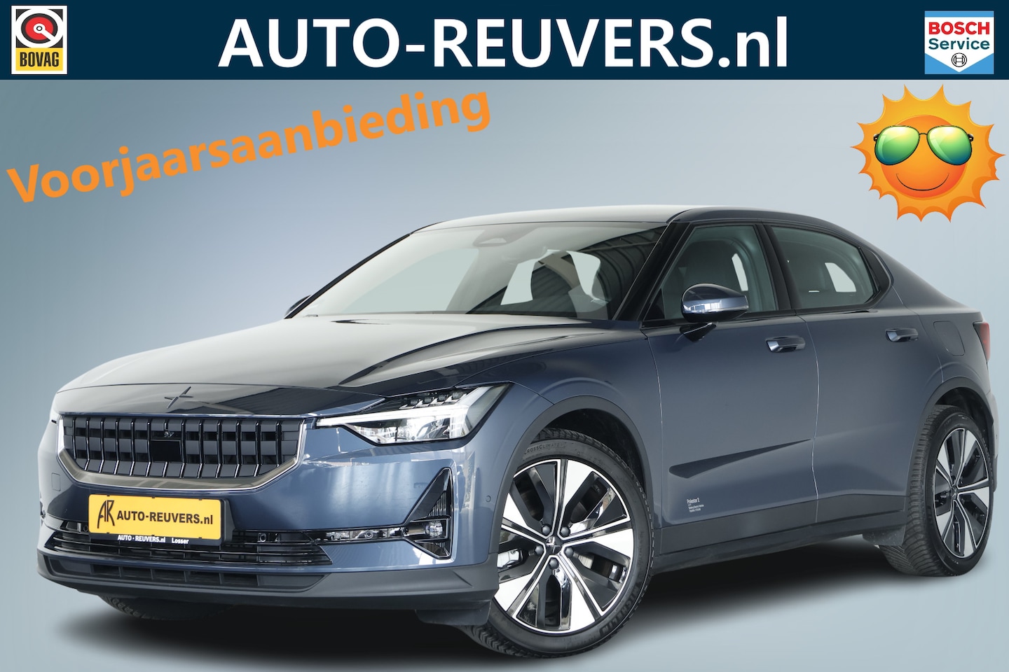 Polestar 2 - Long Range Single Motor 78 kWh / LED / Pilot assist / Cam / CarPlay - AutoWereld.nl