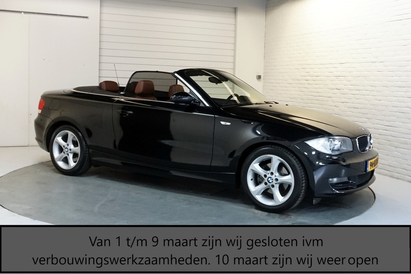 BMW 1-serie Cabrio - 125 i YOUNGTIMER | Leder Sportinterieur | Stoelverw | 125i - AutoWereld.nl