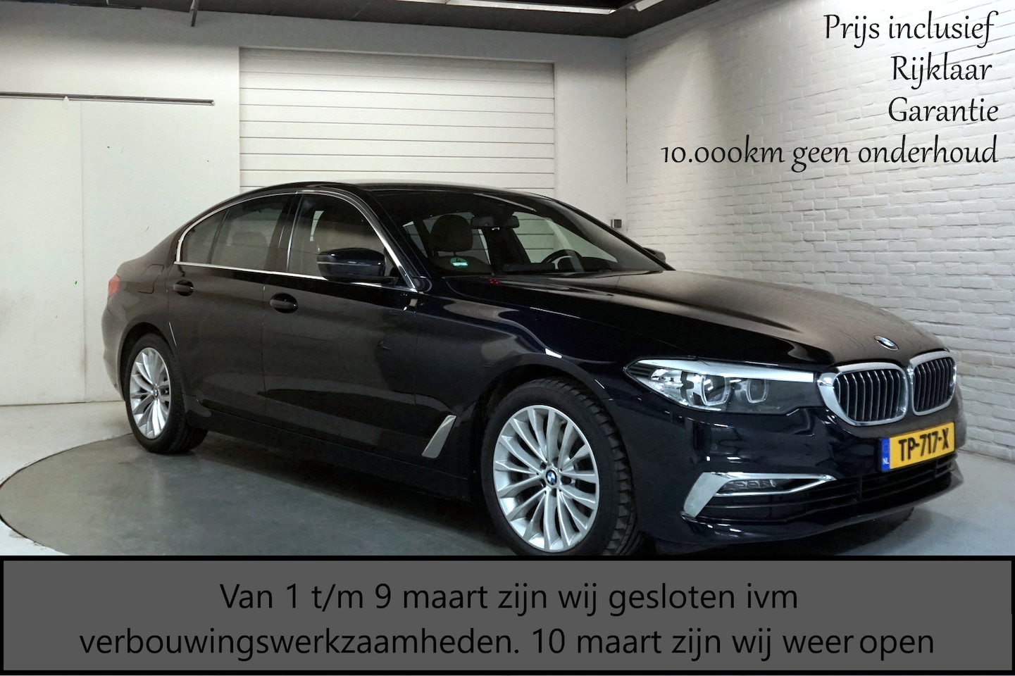 BMW 5-serie - 520i Luxery line | Dealeronderhouden | Leder | Sportstoelen - AutoWereld.nl