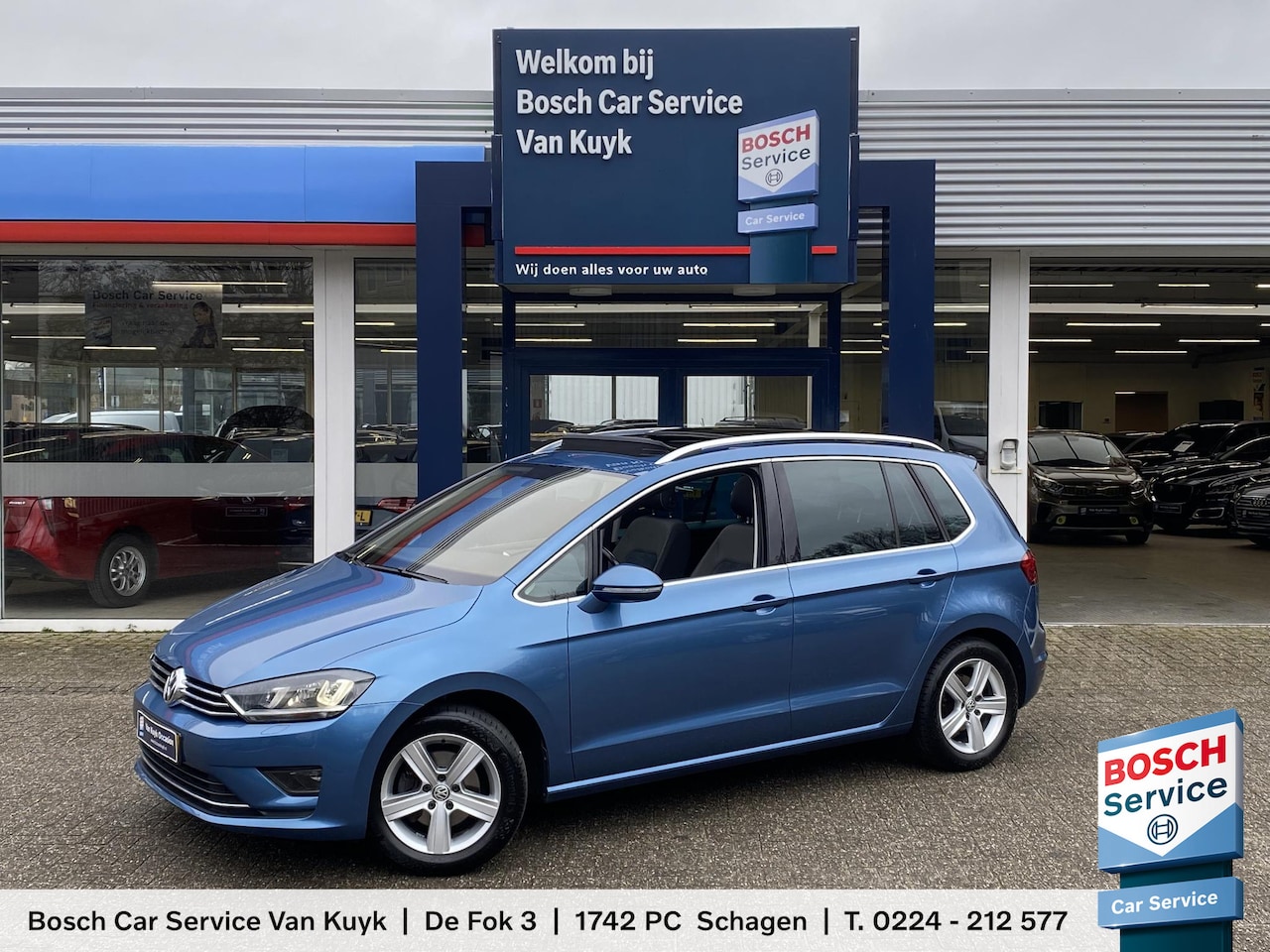 Volkswagen Golf Sportsvan - 1.2 TSI Highline / NL-Auto / 110 PK / Cruise-Control / Stoelverwarming / Alcantara bekledi - AutoWereld.nl