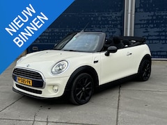 MINI Cabrio - 1.5 Cooper Chili Serious Business NIEUWE MOTOR / LEDER / LED / NAVI / N.A.P