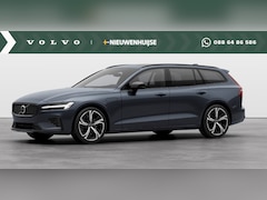 Volvo V60 - 2.0 T6 Plug-in hybrid AWD Plus Dark UIT VOORRAAD LEVERBAAR | Panodak | 19" | Getint glas |