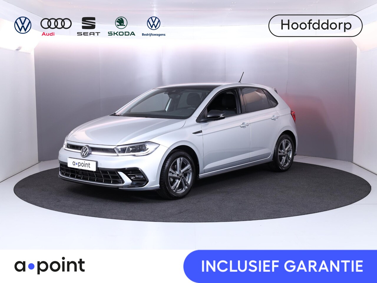 Volkswagen Polo - 1.0 TSI R-Line 95PK Automaat (DSG) | LED Matrix koplampen | Navigatie | Sportonderstel | C - AutoWereld.nl