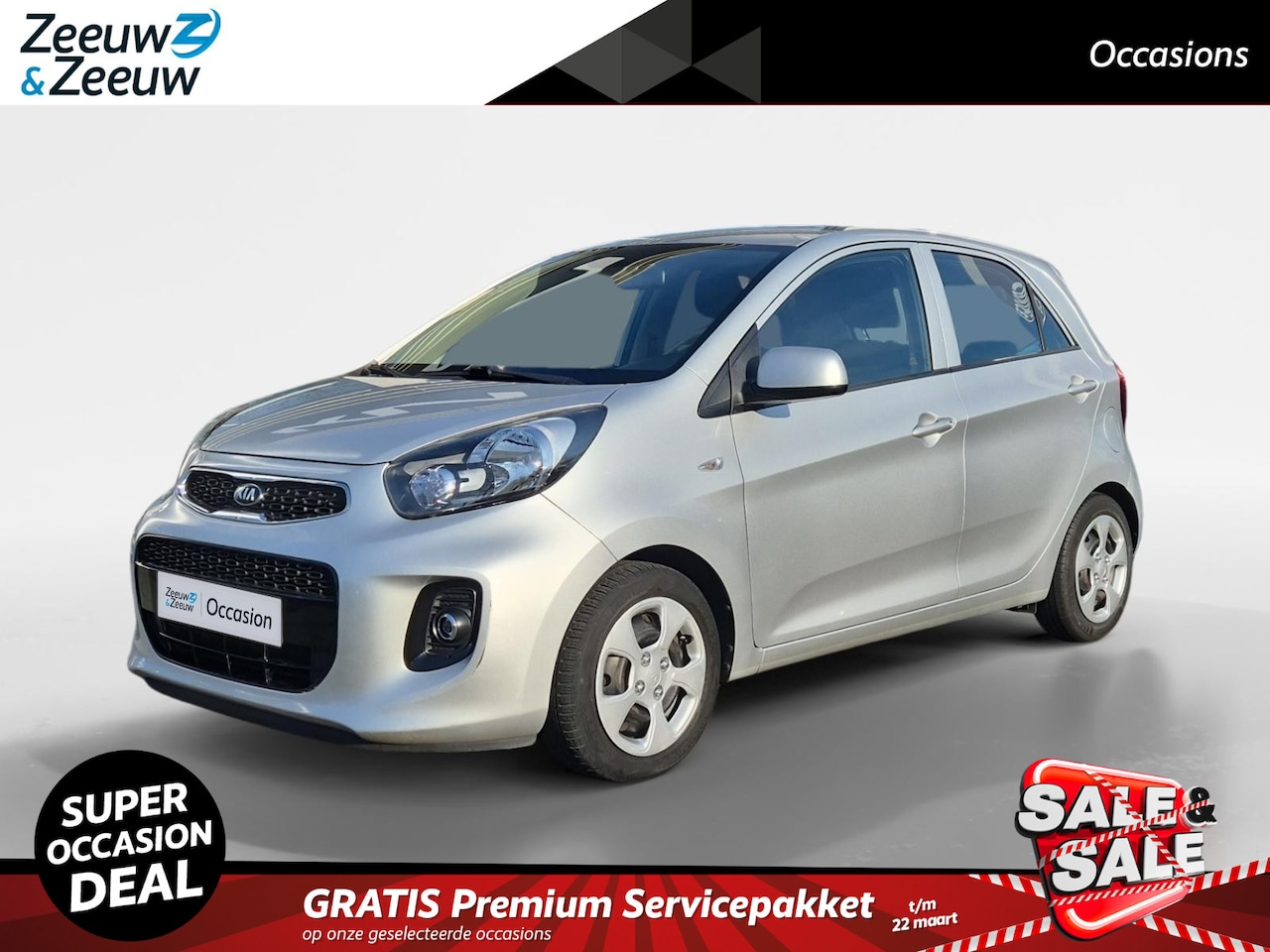 Kia Picanto - 1.0 CVVT ComfortLine | Airco | Elektrische ramen | Lage KM | USB | AUX | - AutoWereld.nl