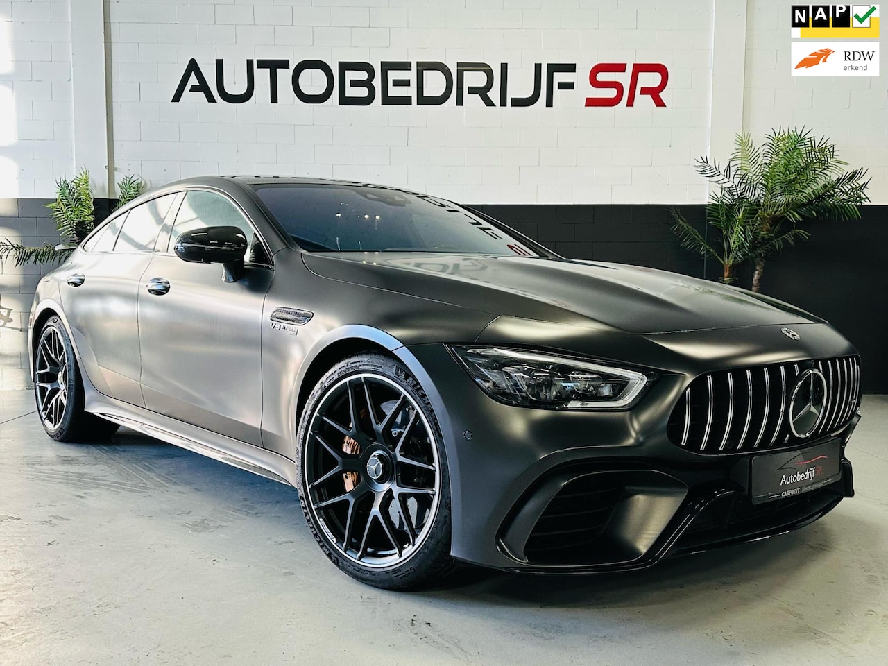 Mercedes-Benz AMG GT 4-Door Coupe - AMG 63 S 4MATIC+ Panoramadak! 360 Camera! Burmester! Keramisch! Vol! - AutoWereld.nl