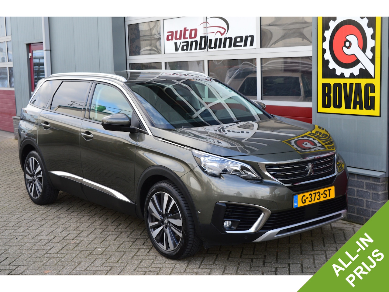 Peugeot 5008 - 1.2 PureTech Blue Lease Premium O.a: Haak, Stoelverw, PDC, Camera, Carplay, Etc. All-in pr - AutoWereld.nl