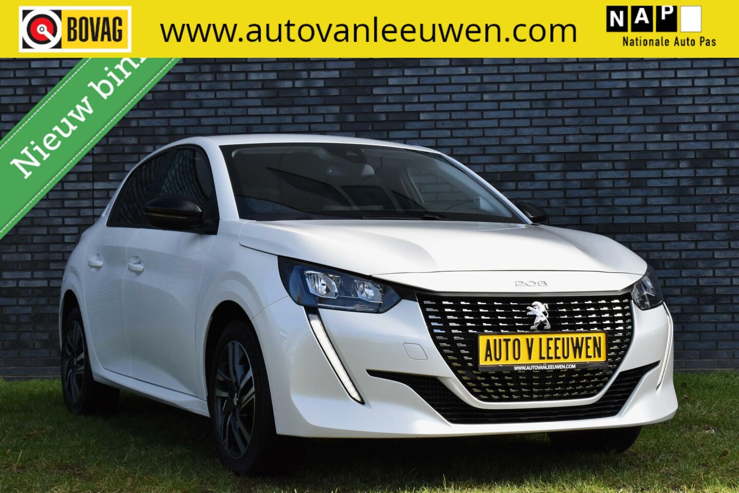 Peugeot 208 - 1.2 Turbo Allure CAMERA/CARPLAY ANDROID/PDC/CRUISE.C/ETC.! - AutoWereld.nl