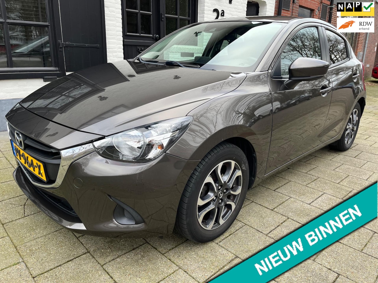 Mazda 2 - 1.5 Skyactiv-G Skylease+ 5 Deur's Navi, Airco, Nw. Staat - AutoWereld.nl