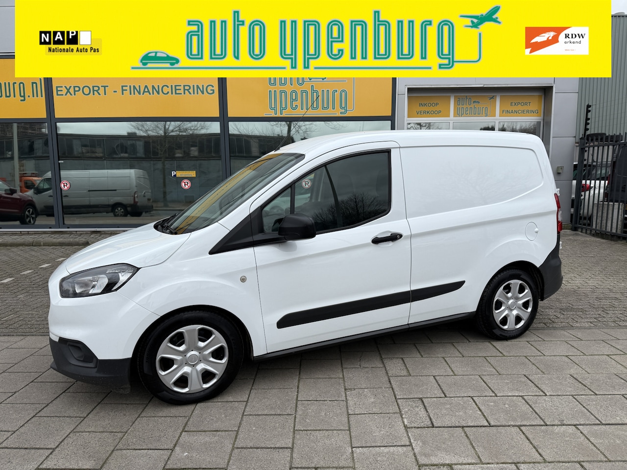 Ford Transit Courier - 1.5 TDCI Trend * MARGE AUTO * 127.717 Km * Airco * ZIJDEUR * Nieuw Staat * - AutoWereld.nl