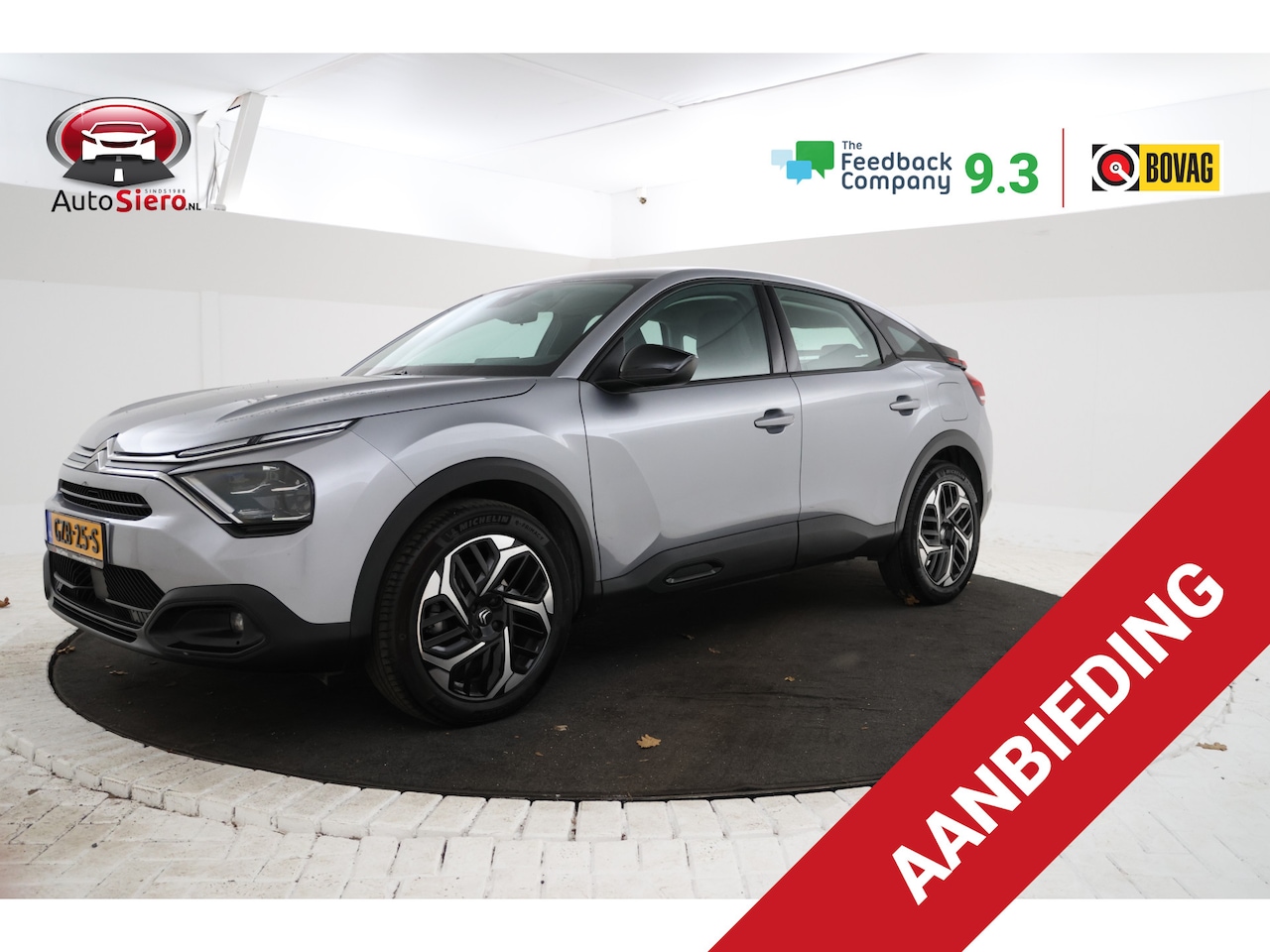 Citroën C4 - 1.2 Puretech 130 You Fabrieksgarantie, WEINIG KM, Cruise, Airco - AutoWereld.nl