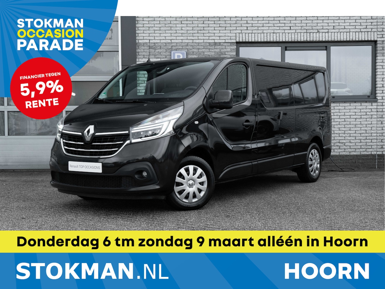 Renault Trafic - 2.0 dCi 120 PK T29 L2H1 GB Work Edition | navigatie | climate control | achteruitrijcamera - AutoWereld.nl