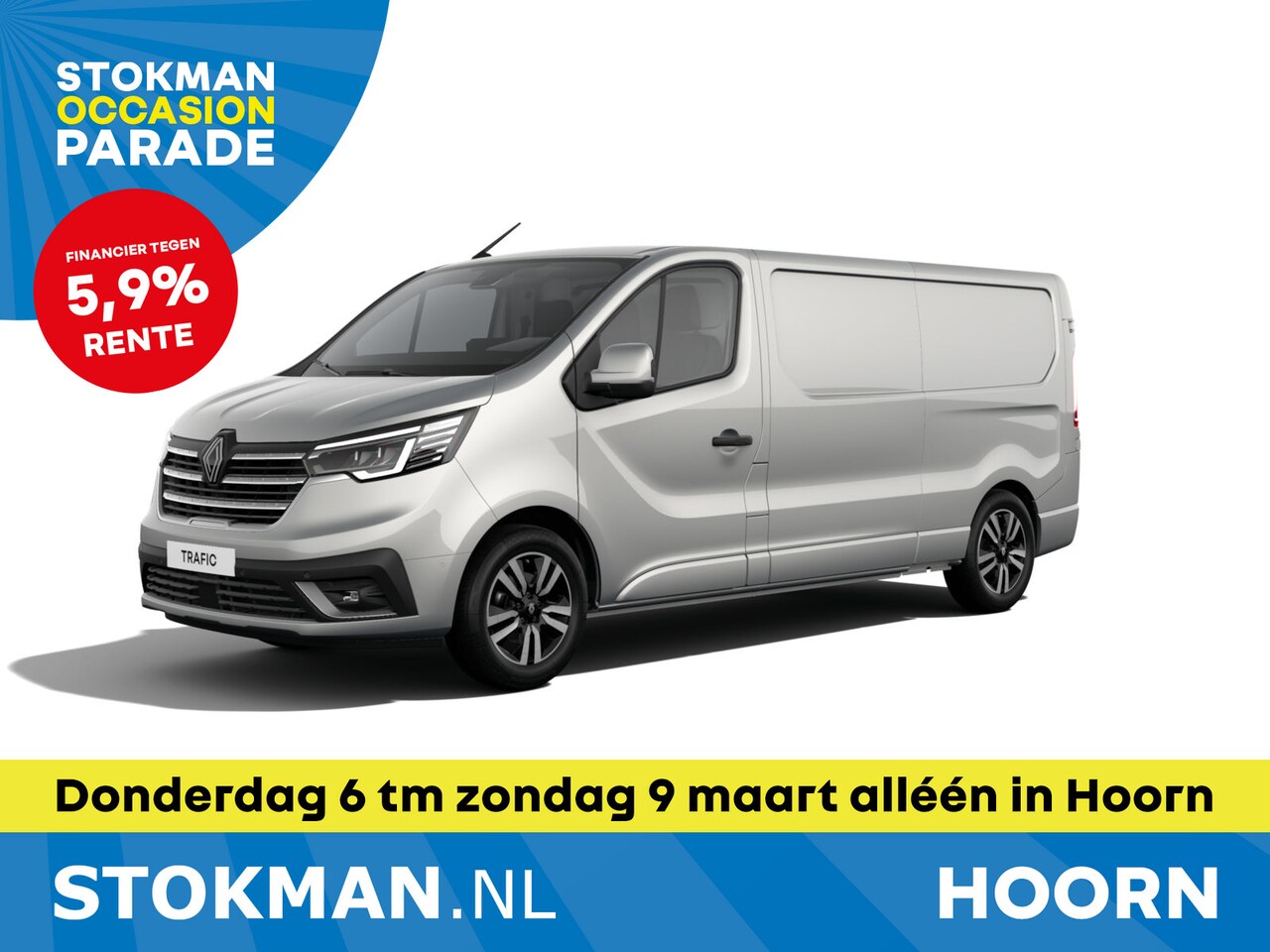 Renault Trafic - 2.0 Blue dCi 150 EDC T30 L2H1 GB Extra 125th Anniversary | Android Auto en Apple CarPlay | - AutoWereld.nl