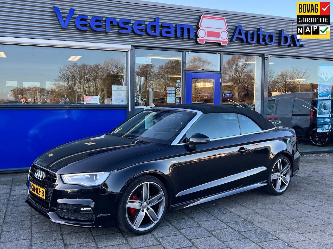 Audi A3 Cabriolet - 1.4 TFSI CoD Ambition Pro, S-Line, Open Days, perfecte staat! - AutoWereld.nl