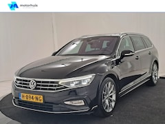 Volkswagen Passat Variant - 2.0 TSI 190PK DSG 3X R-LINE VIRTUAL PANO LEDER NAVI WINTERPACK NAP