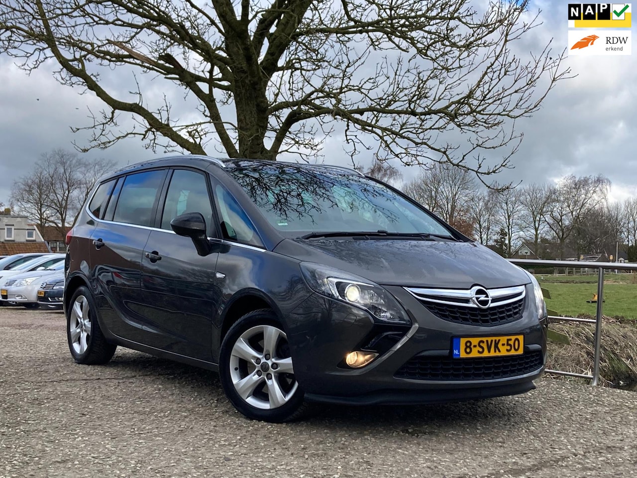 Opel Zafira Tourer - 1.6 Cosmo 7p. | Automaat + Cruise + Clima nu € 8.975,-!!! - AutoWereld.nl