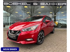 Nissan Micra - 1.0 IG-T Tekna * Automaat * Navigatie * BOSE * Camera Dealeronderhouden * NAP * APK tot 02