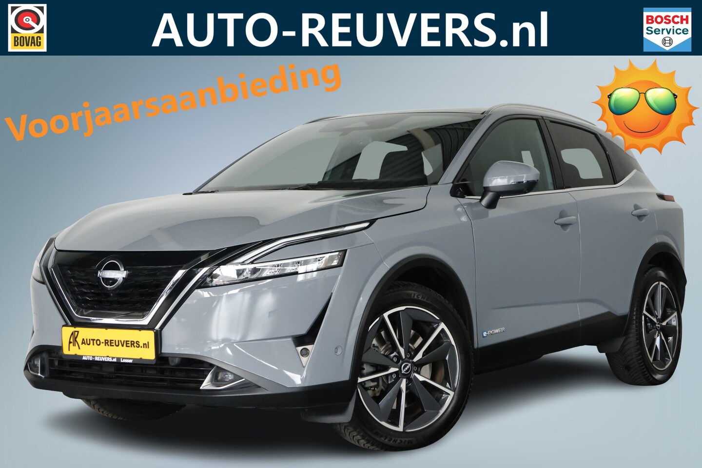 Nissan Qashqai - 1.5 e-Power Tekna ACC / Pano / 360 camera / HUD - AutoWereld.nl