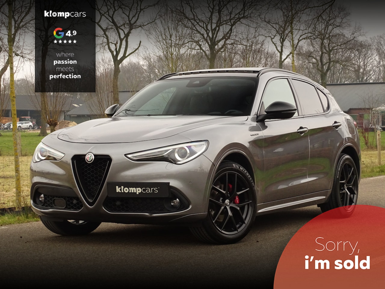 Alfa Romeo Stelvio - 2.2 JTD AWD Veloce | BTW | Inst.Schokdemp. | Schuifdak | Carplay | All Black | Flippers | - AutoWereld.nl