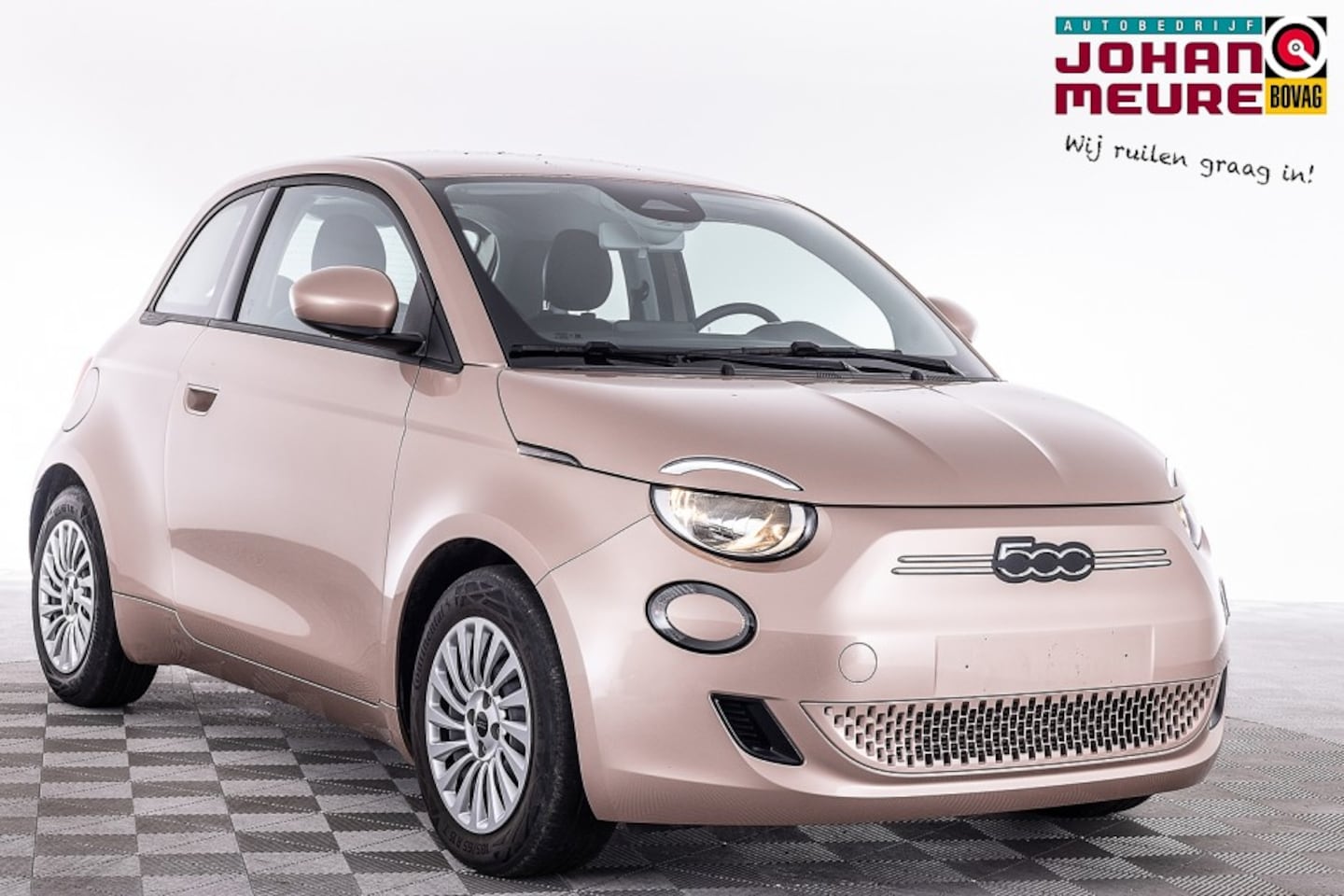 Fiat 500e - 24 kWh Action Plus *ROSE* . - AutoWereld.nl