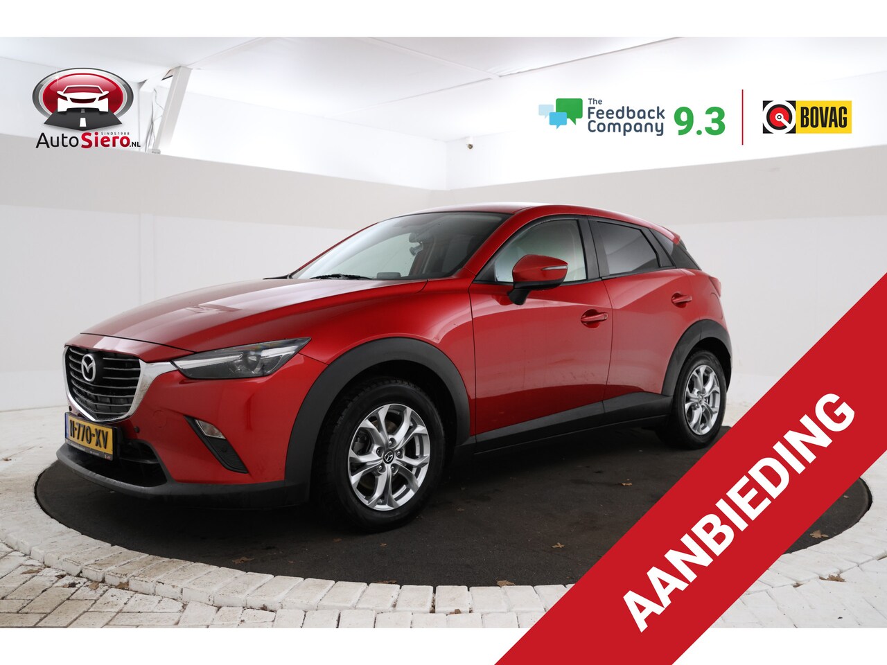 Mazda CX-3 - 2.0 SkyActiv-G 150 GT-M 4WD Automaat, All wheel drive! navigatie, Trekhaak - AutoWereld.nl