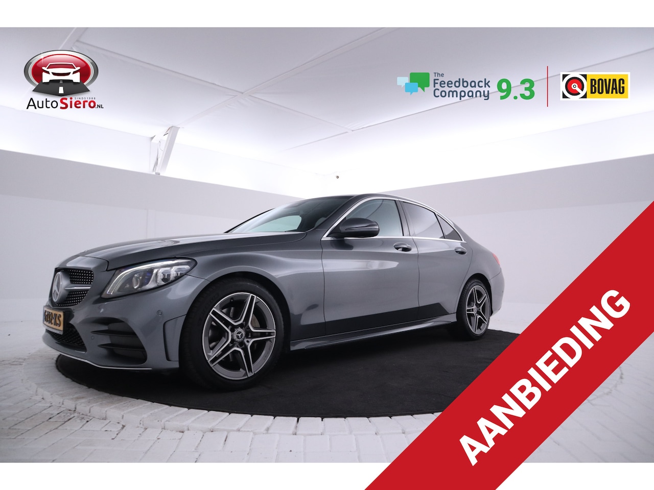 Mercedes-Benz C-klasse - 180 Premium Pack AMG Styling, Leer, Climate, Lmv - AutoWereld.nl