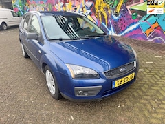 Ford Focus Wagon - 1.8-16V Ambiente Flexifuel airco navigatie apk januari 2026 auto rijd heerlijk onderhouds