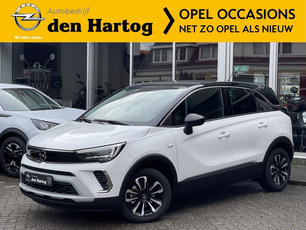 Opel Crossland - 1.2 Turbo Elegance Automaat Stoel stuur en voorruitverwarming. - AutoWereld.nl