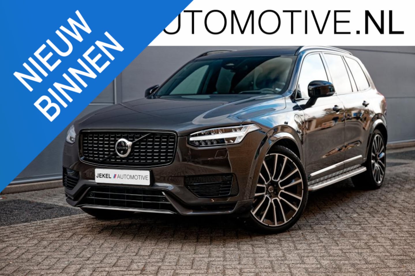 Volvo XC90 - 2.0 T8 Recharge AWD Ultimate Dark Full Option, B&W, Luchtvering, Trekhaak, 360 camera, goo - AutoWereld.nl