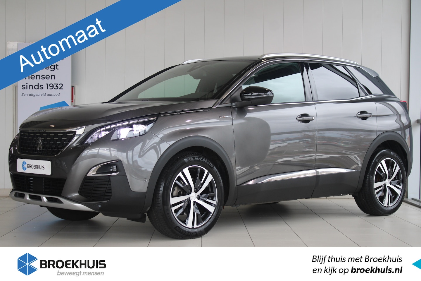 Peugeot 3008 - 1.2 Turbo 130-PK EAT8 GT-Line AUTOMAAT | PDC V+A | LED | NAVI | CLIMATE CONTROL | - AutoWereld.nl