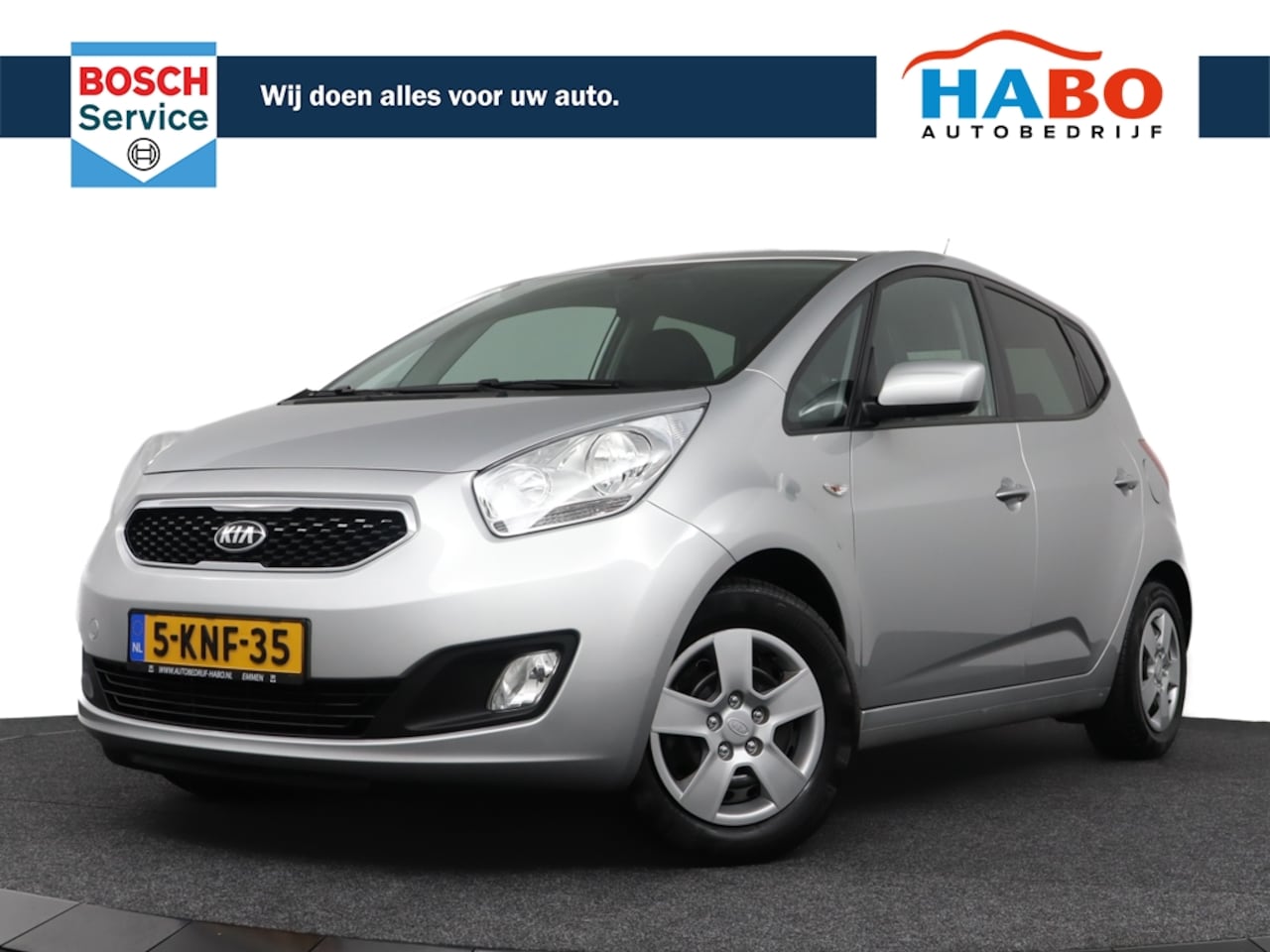 Kia Venga - 1.6 CVVT PLUS PACK AUTOMAAT AC/BLUETOOTH/CRUISE/NAV/CAMERA/1E.EIGENAAR - AutoWereld.nl