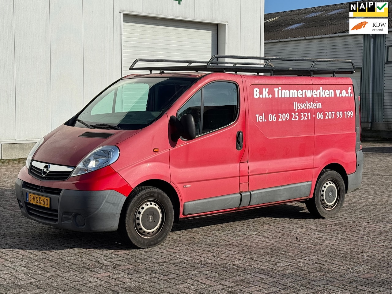 Opel Vivaro - 2.5 CDTI L1H1 AIRCO 151DKM - AutoWereld.nl