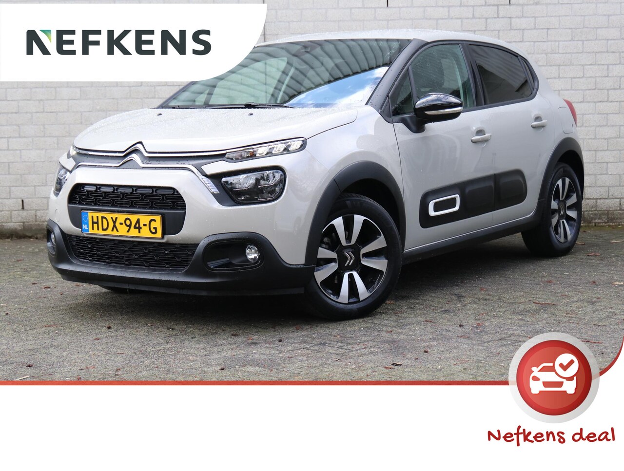 Citroën C3 - 110pk Max | Automaat | Climate | Apple Carplay/Android Auto | 16" LMV | TwoTone | P.Glass - AutoWereld.nl