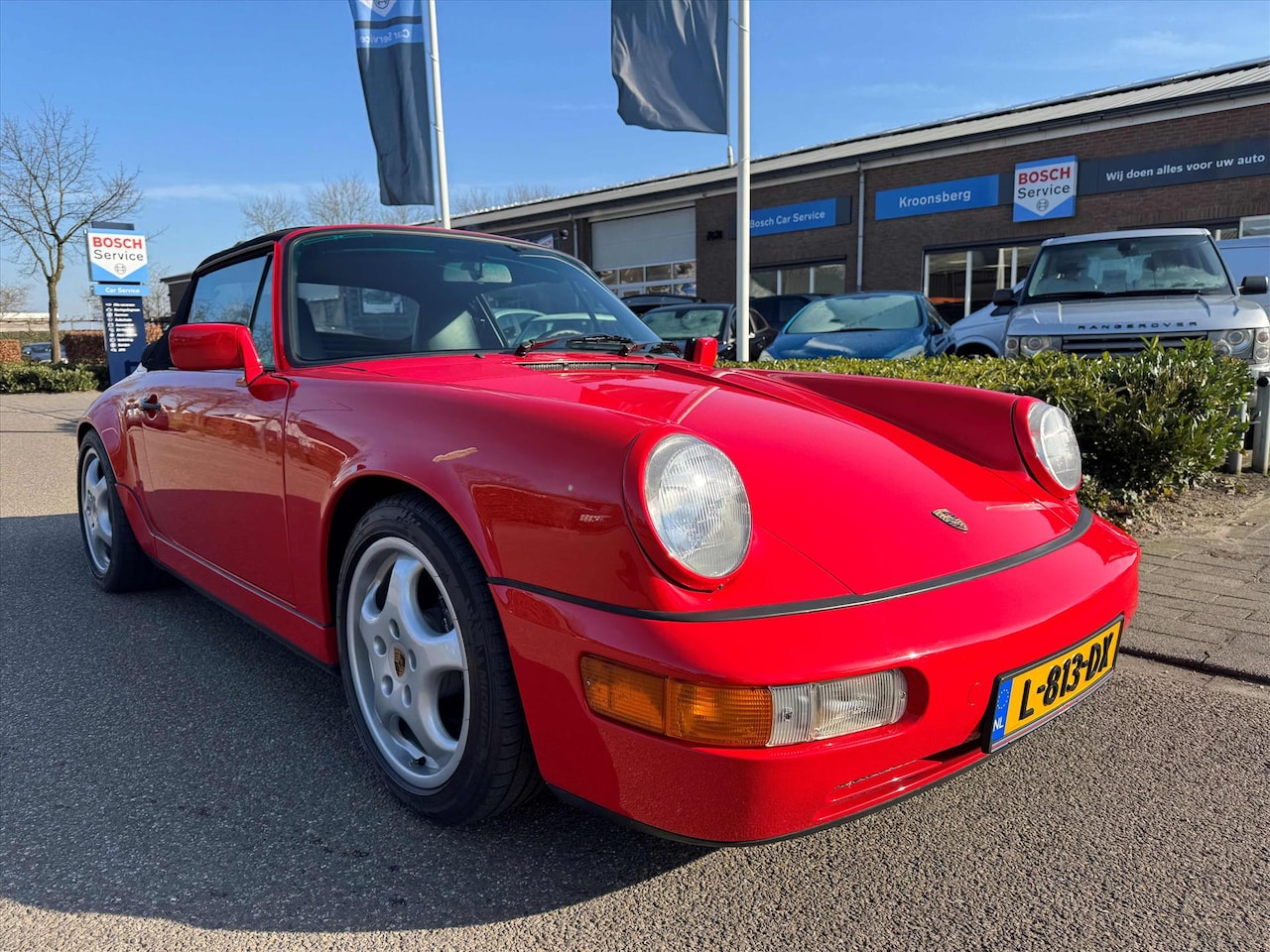 Porsche 911 Cabrio - 964 Carrera 4 unieke staat - AutoWereld.nl