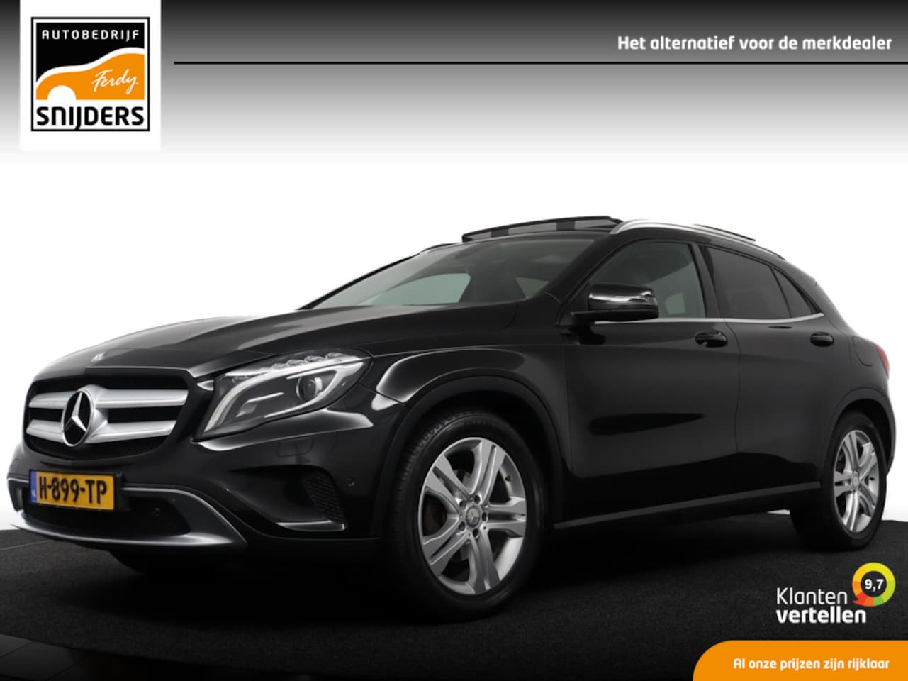 Mercedes-Benz GLA-Klasse - 200 Prestige Urban Panorama | Leer | Navi | Camera | Cruise | Xenon - RIJKLAAR - AutoWereld.nl