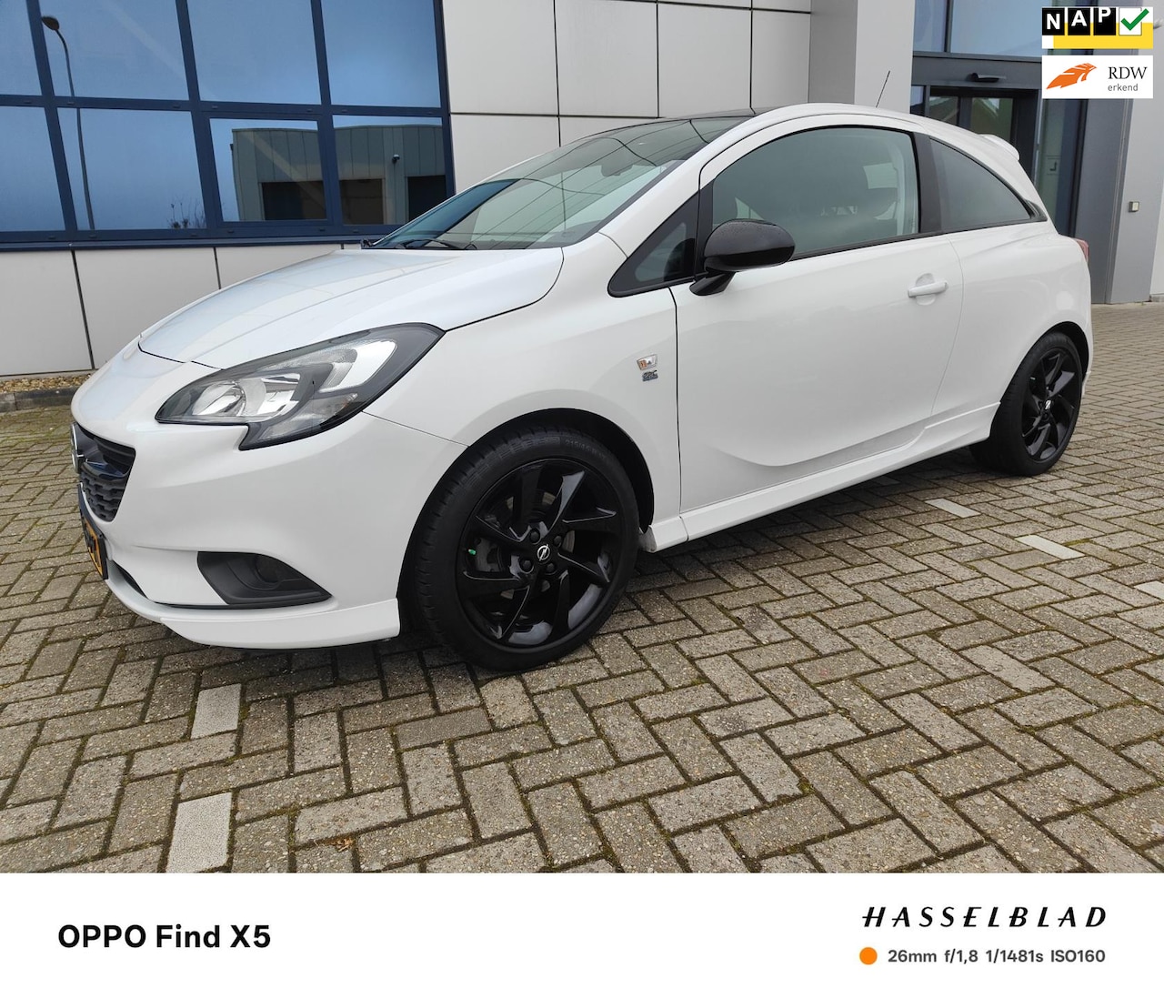 Opel Corsa - 1.0 Turbo Black Roof Edition OPC line - AutoWereld.nl