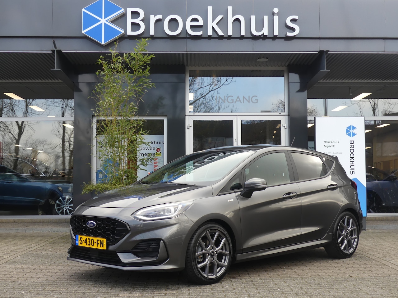 Ford Fiesta - 1.0 EcoBoost Hybrid 125PK ST-Line X Automaat | TREKHAAK | ADAPTIVE CRUISE | B&O AUDIO | CA - AutoWereld.nl