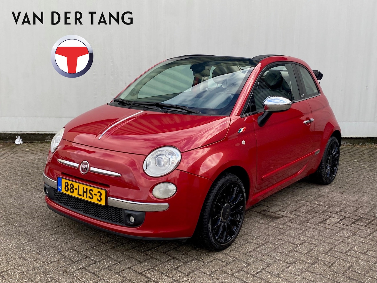 Fiat 500 C - 1.2 Rock Cabrio Automaat leder / Clima - AutoWereld.nl