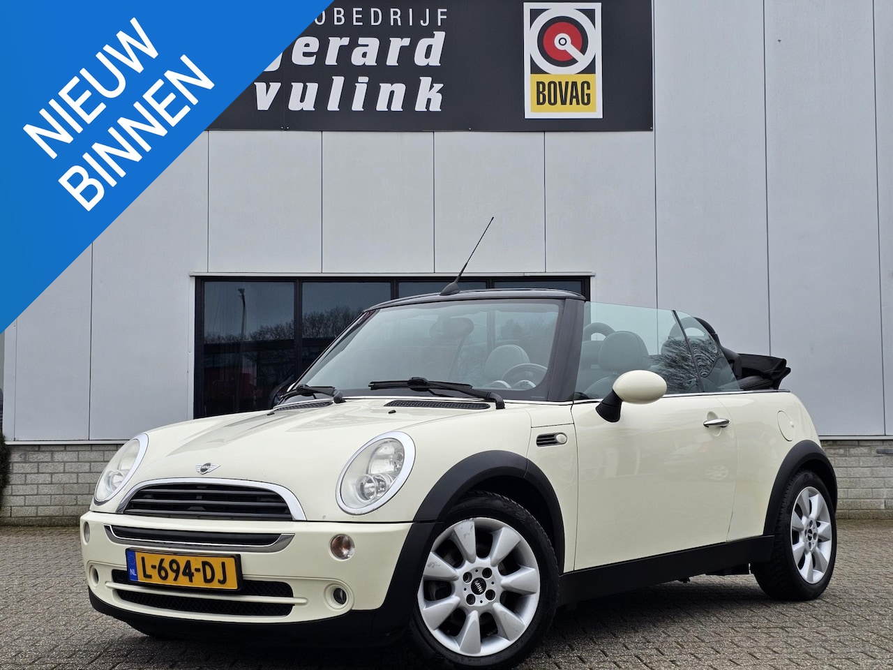 MINI Cabrio - Mini 1.6 One AIRCO CRUISE NAV - AutoWereld.nl