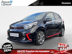 Kia Picanto - 1.0 T-GDI GT-Line Stoel + stuur verwarming | Lederen bekleding | Parkeer camera | Climate