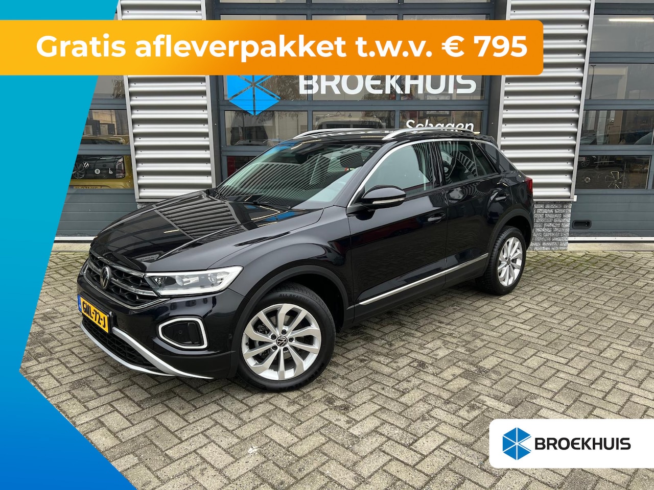 Volkswagen T-Roc - 1.5 TSI 150 pk Style 7-DSG | Navi by app | Parkeersensoren | Cruise control adaptief | - AutoWereld.nl