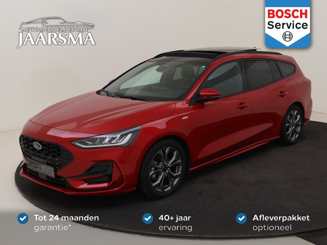 Ford Focus Wagon - 155pk EcoBoost Hybrid ST-Line |Panoramadak |Adaptive Cruise Control |Winterpack | - AutoWereld.nl