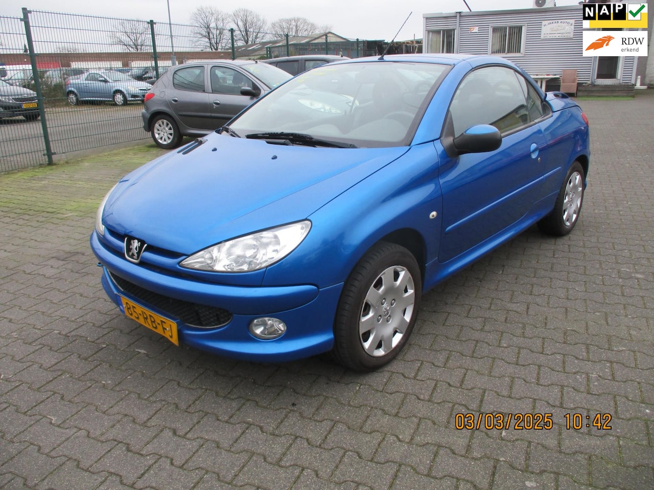 Peugeot 206 CC - Peugeot 206 CC 1.6-16V-CABRIODAK WERKT NIET - AutoWereld.nl