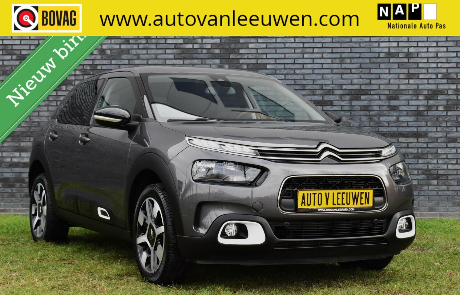 Citroën C4 Cactus - 1.2 PureTech Shine NAVI/CAMERA/PDC/CARPLAY/ETC.! - AutoWereld.nl