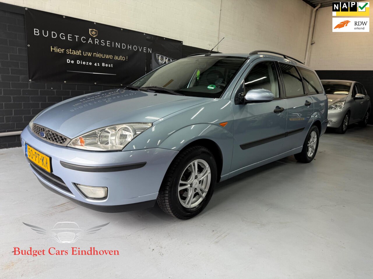 Ford Focus Wagon - 1.6-16V Futura Nap/Leder/Airco/APK 10-2025! - AutoWereld.nl